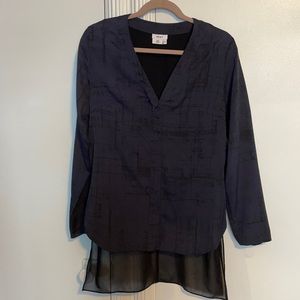 DKYN high low long sleeve tunic